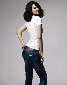 女生牛仔裤
