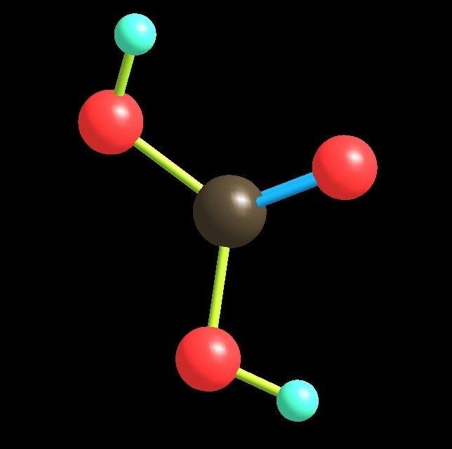 碳酸分子结构立体图图片