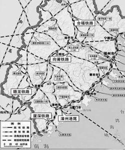 福建省铁路规划图