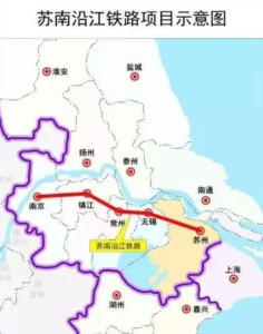 江苏南沿江城际铁路
