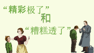 “精彩极了”和“糟糕透了”