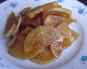 家常小菜——酱萝卜