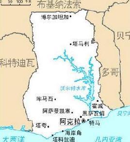 沃尔特河地图