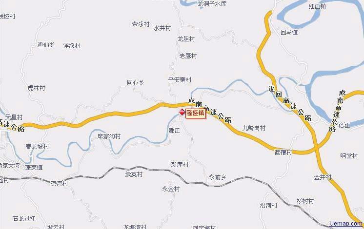 大英县城地图全图图片