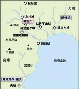 岩剑周边形势图