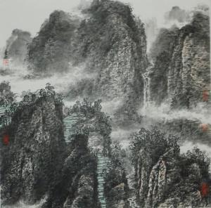 张东林写意山水画
