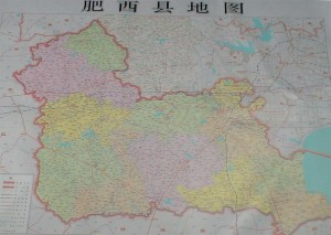 肥西县地图