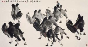 杨志印画作