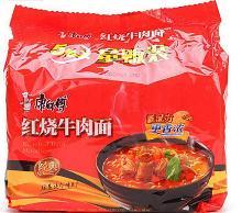 康师傅红烧牛肉面