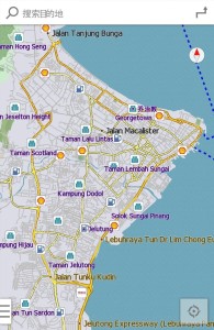 槟城城市交通图-最新erlinyou版