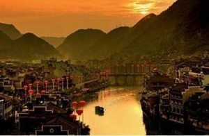 黄昏景色