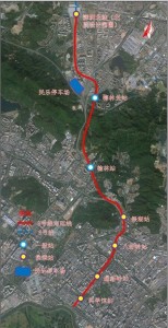 深圳地铁光明线南延工程示意图