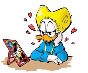 布林齐来自鸭堡的女商人,打扮的很时髦,她疯狂的爱上了唐老鸭的舅舅