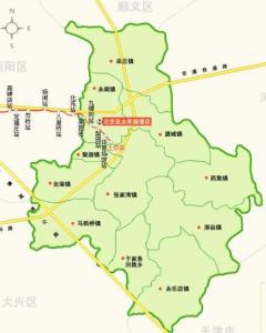 通州区潞城镇地图图片