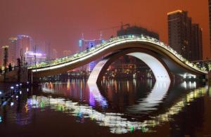 城市夜景图