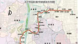 3号线线路走向示意图