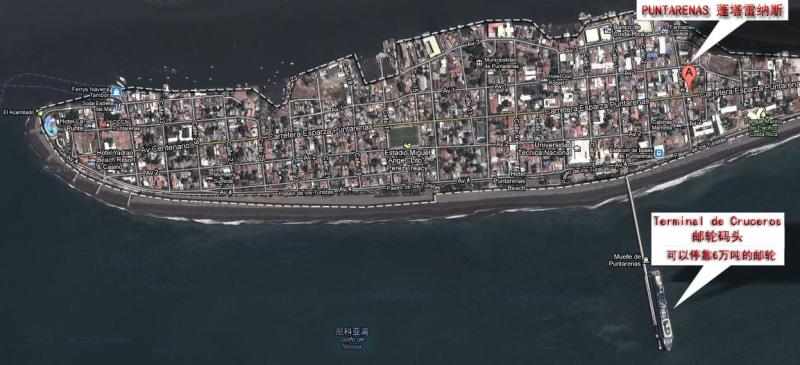 蓬塔雷纳斯市区图