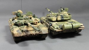 T-90主战坦克模型