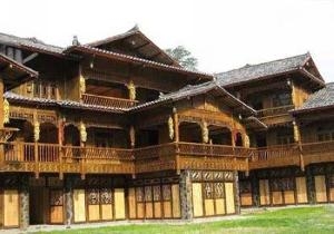 苗族吊脚楼 苗族吊脚楼