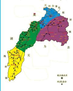 散兵行政地图