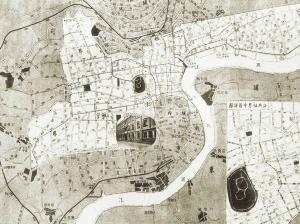 上海美专1930年代的校址地图