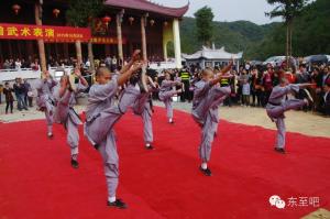 唐山寺少林武术表演