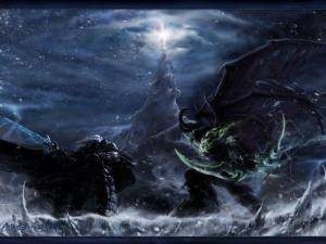 冰封王座之下 阿尔萨斯VS伊利丹