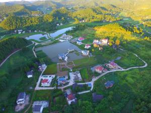 仙湖山庄航拍图片