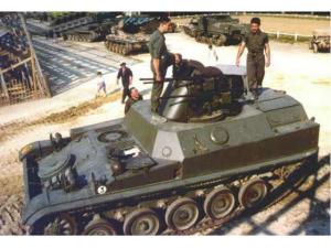 AMX-13坦克改装的防空机关炮车