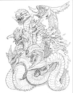 八具龙首