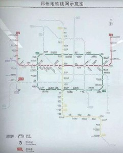 郑州地铁14号线路图