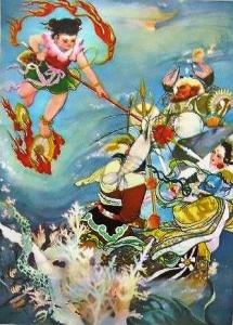 连环画哪吒