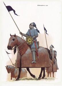 马其顿王朝时期的铁甲圣骑兵