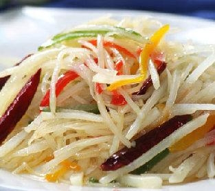炒土豆丝的热量 0
