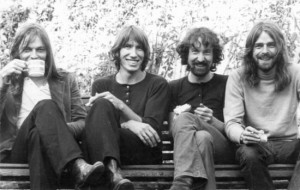 Syd Barrett(左一)时代的Pink Floyd