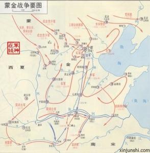 蒙金战争