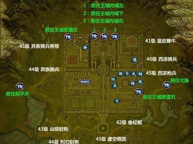 《御龙在天》地图-王城