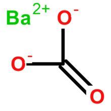 碳酸钡分子结构图