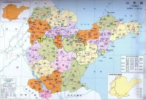 建国初期威海行政区划