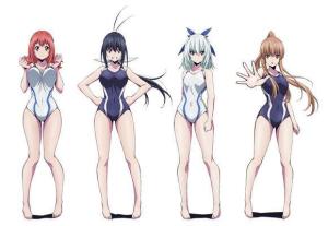 《竞女》人设图
