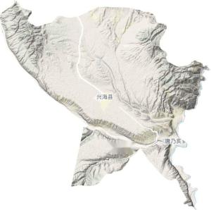 唐乃亥乡地形图