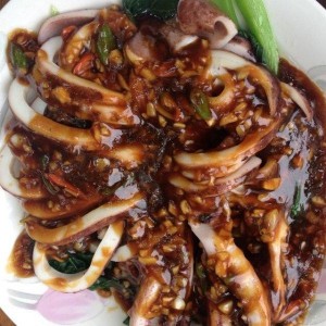蒜蓉鱿鱼脖