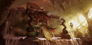 《龙帝惊临》场景图