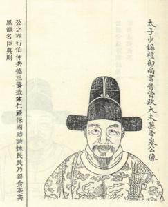 孙升像