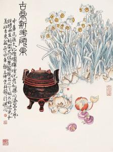 郑益坤画作