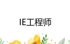 IE工程师