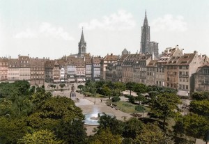 1900年 斯特拉斯堡kleber 广场
