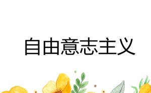 自由意志主义