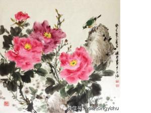 海派花鸟画家 孙健忠作品2