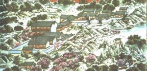 武陵春色－张宝成绘图